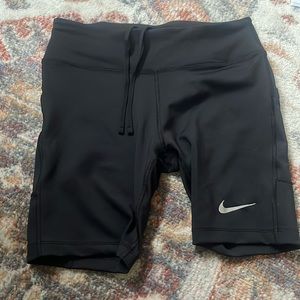 Nike black biker short